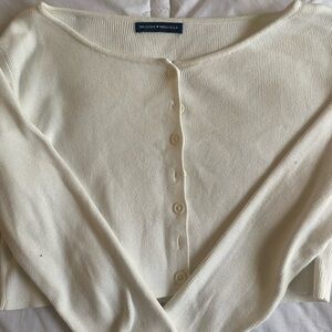 Brandy Melville white Cardigan